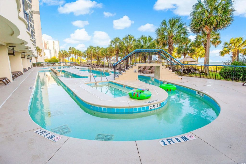 Oceanfront Myrtle Beach condo with private balcony and direct beach views