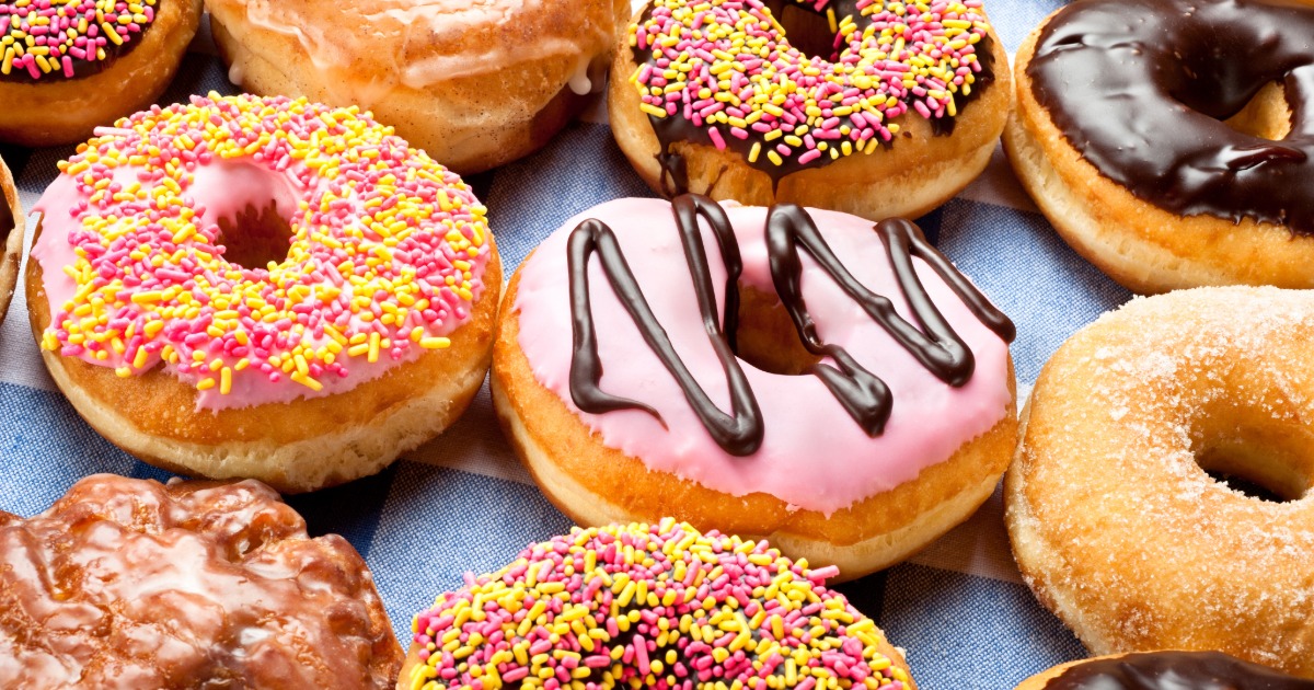 Fresh made donuts with toppings at Duck Donuts Outer Banks