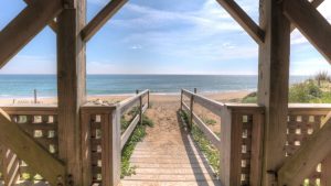 Oceanfront Nags Head beach house with wide decks and Atlantic views
