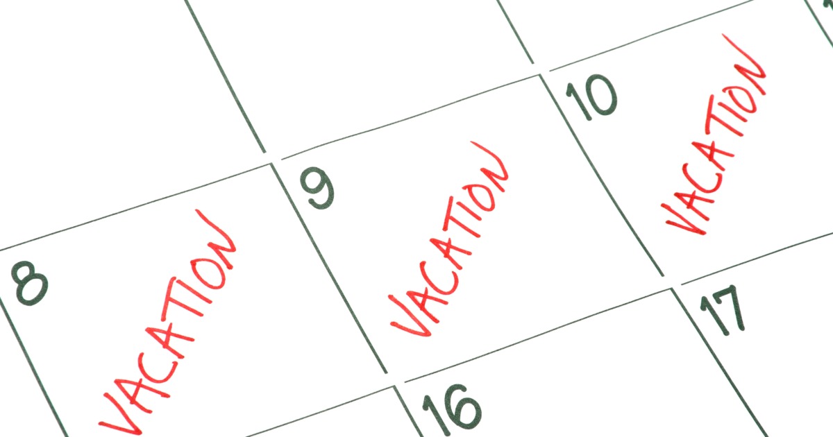 Calendar showing limited availability for vacation rental dates