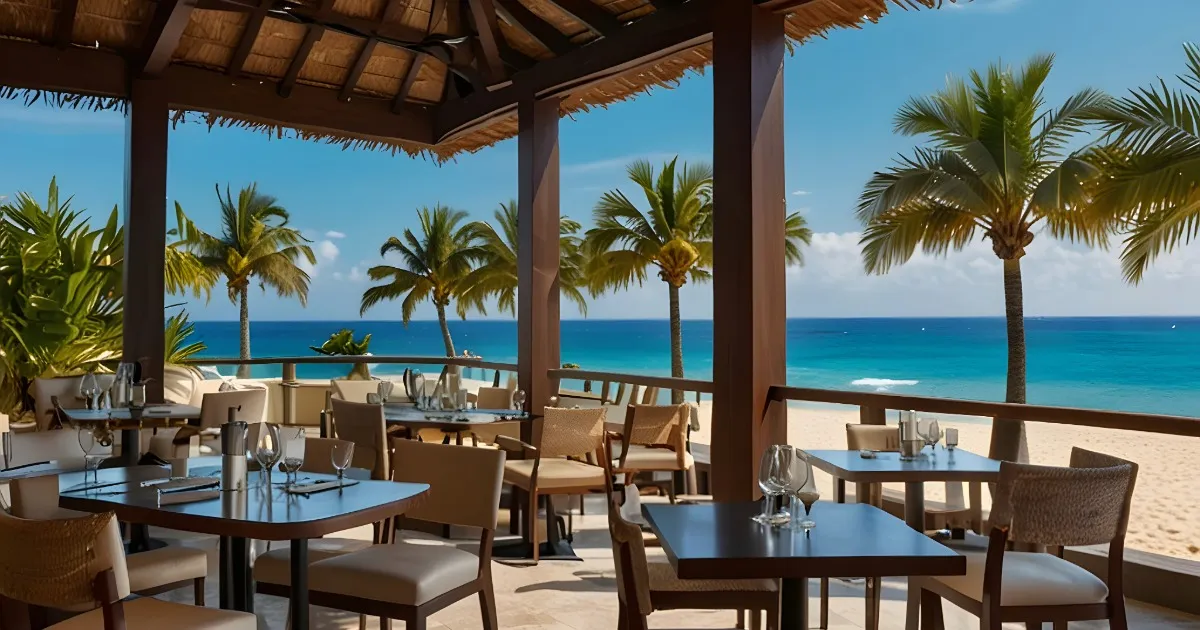 Beachfront pier restaurant with Gulf views in Panama City Beach