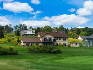 Deep creek lake vacation home on the Waterfront Greens Community grounds