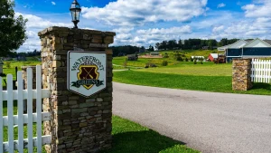 Waterfront Greens Community entrance